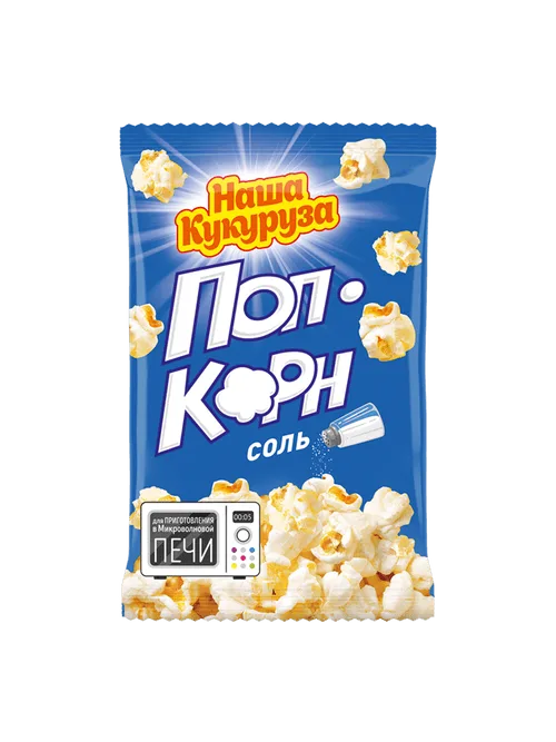 Зерно кукурузы для приготовления в свч печи — Соль
