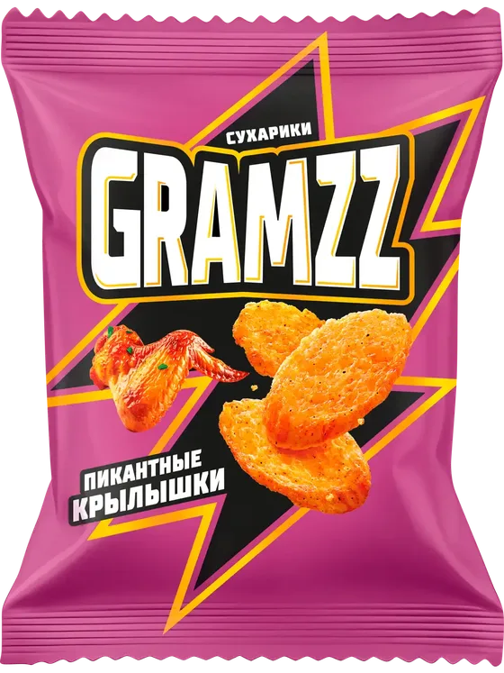 Воздушные сухарики GRAMZZ — Пикантные крылышки
